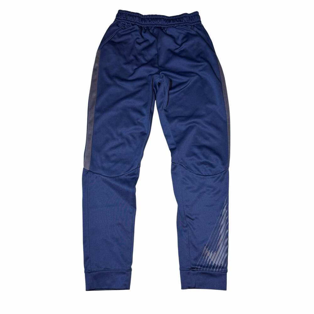 Nike Boys XL Dri-FIT Navy Blue Training Jogger Pants with Shattered Swoosh